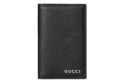 Längliches Kartenetui mit Gucci Logo