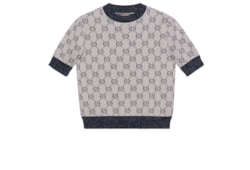 Maglia GG jacquard in lamé