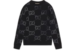 Pullover aus Wolle mit GG Intarsie