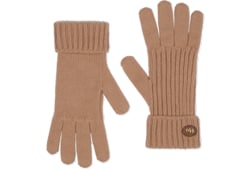 Guante de cashmere de lana con Doble G