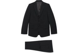 Abito slim in lana mohair