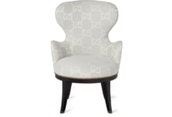 Fauteuil jacquard GG