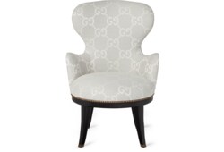 GG jacquard armchair