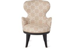 Sillón de jacquard con GG