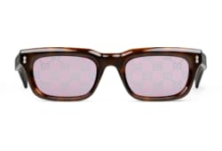 Lunettes de soleil rectangulaires