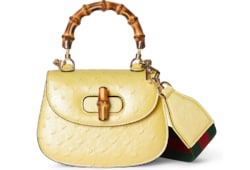 Gucci Bamboo 1947 ostrich mini bag