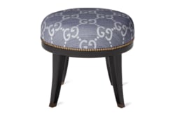 Runder Hocker mit GG Jacquard
