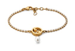 Bracciale Gucci Blondie con cristalli