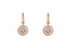 Серьги Gucci Interlocking 18 карат с бриллиантами