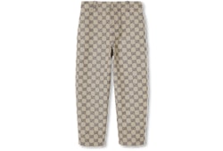 Pantalón infantil de lona con GG