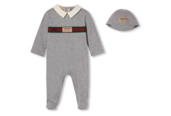 Set regalo neonato da due pezzi in cotone