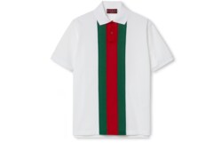 Cotton polo shirt with Web