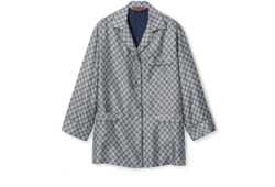 Camicia in twill di seta GG