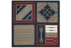 Carré in twill di seta stampato