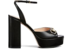 Sandalia plataforma con Horsebit para mujer