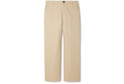 Pantalón sarga de algodón doble tribanda Web