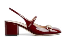 Damenpumps mit Horsebit