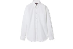 Camicia in popeline di cotone con dettaglio Gucci