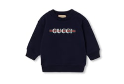 Baby-Sweatshirt aus Baumwolle mit Print