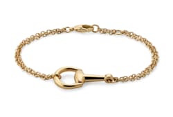 Gucci Horsebit Kettenarmband 18k Gold