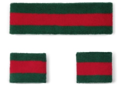 Cotton headband and wristbands set