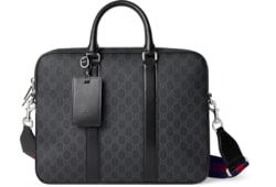 GG Black medium briefcase