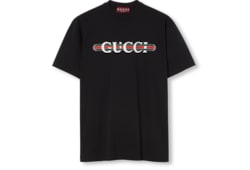 Printed cotton jersey T-shirt