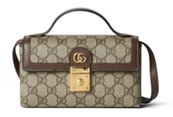 Minibolso de mano Ophidia con asa superior