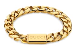 Браслет-цепочка с биркой с надписью «Gucci»
