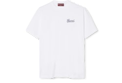 Embroidered cotton jersey T-shirt