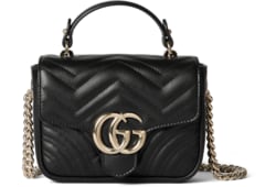 Мини-сумка GG Marmont с ручкой