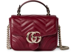 GG Marmont mini top handle bag