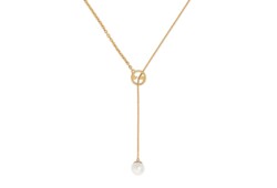 Gucci Blondie pearl drop necklace