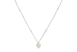 Gucci Heart necklace with Interlocking G