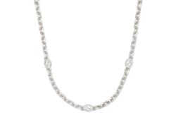 Collana a catena Gucci Interlocking