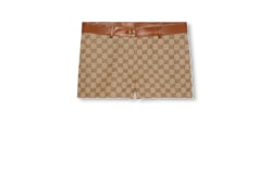 Шорты из текстиля GG с отделкой из кожи