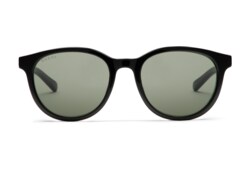 Low nose bridge fit round sunglasses