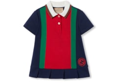 Robe pour bébé en jersey de coton avec bande Web