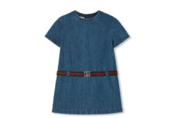 Children's denim dress with Web