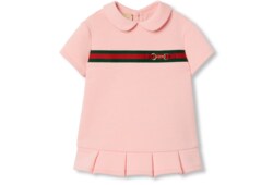 Robe pour bébé en coton avec bande Web