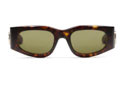 Солнцезащитные очки в прямоугольной оправе