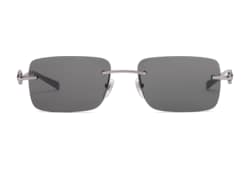 Sonnenbrille mit rechteckigem Rahmen