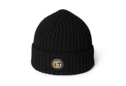 Шапка из шерсти и кашемира с Double G