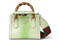 Cabas Gucci Diana en python petit format