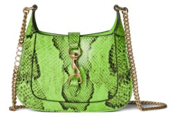 Мини-сумка Gucci Jackie Notte из кожи питона