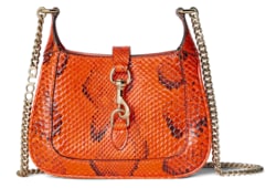 Gucci Jackie Notte python mini bag