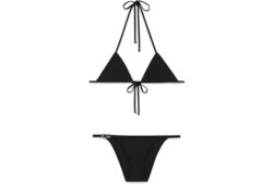 Bikini de punto brillante