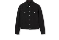 Chaqueta de jacquard de denim con GG