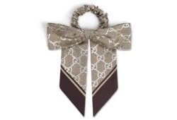 Coletero de jacquard de seda con GG laminado