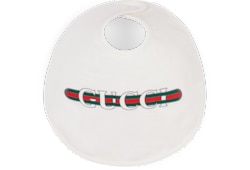 Baby printed cotton bib